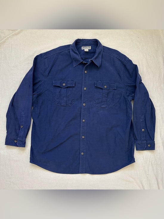 Duluth Trading Co Other - Duluth Trading Co Men 2XL Heavyweight Cotton Work Shirt Forest Green Long Sleeve